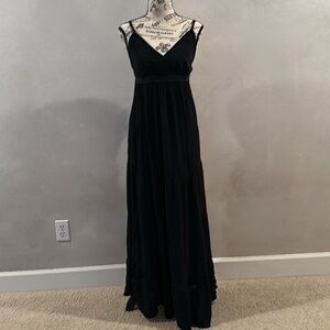 Anama brand - Black medium maxi dress